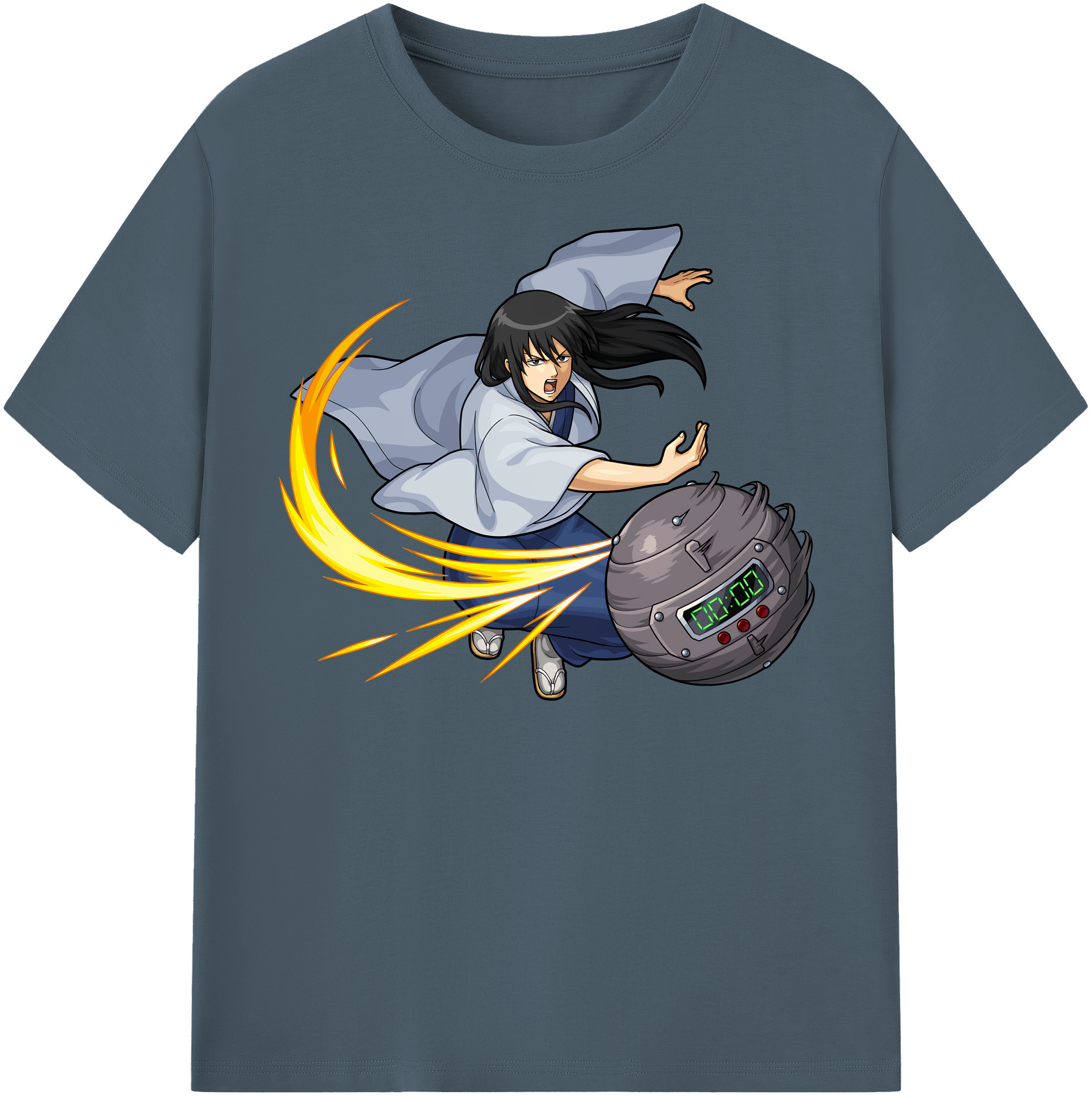 （画像用） ぎんたま 坂田銀時（さかたぎんとき） 神楽 志村新八（しむら しんぱち） GINTAMA Sakata Gintoki Kagura Shimura Shinpachi 綿100％半袖Tシャツ（フロントプリント）